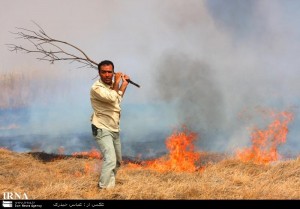 اين هم يكي ديگر از ادوات كارآمد در مهار آتش حله!!