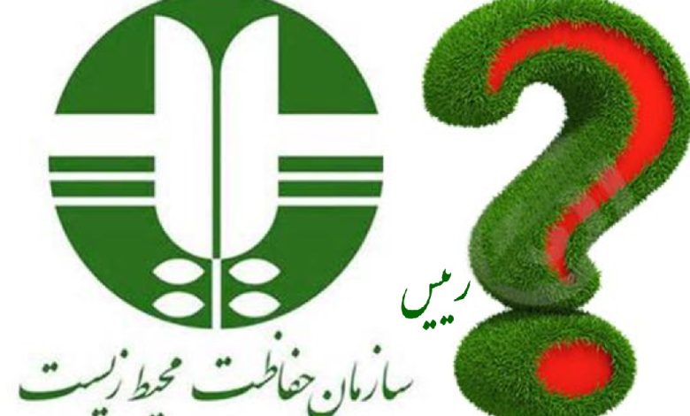تأخیر در معرفی رییس سازمان حفاظت محیط زیست نشانه چیست؟