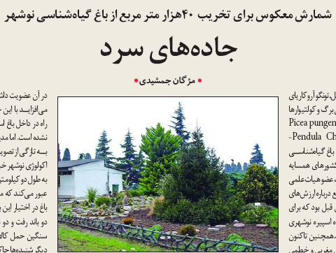 گزارش مژگان جمشیدی در اعتماد ملی - پنج شنبه 16 مرداد 88