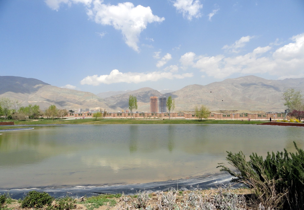 دریاچه شمالی باغ